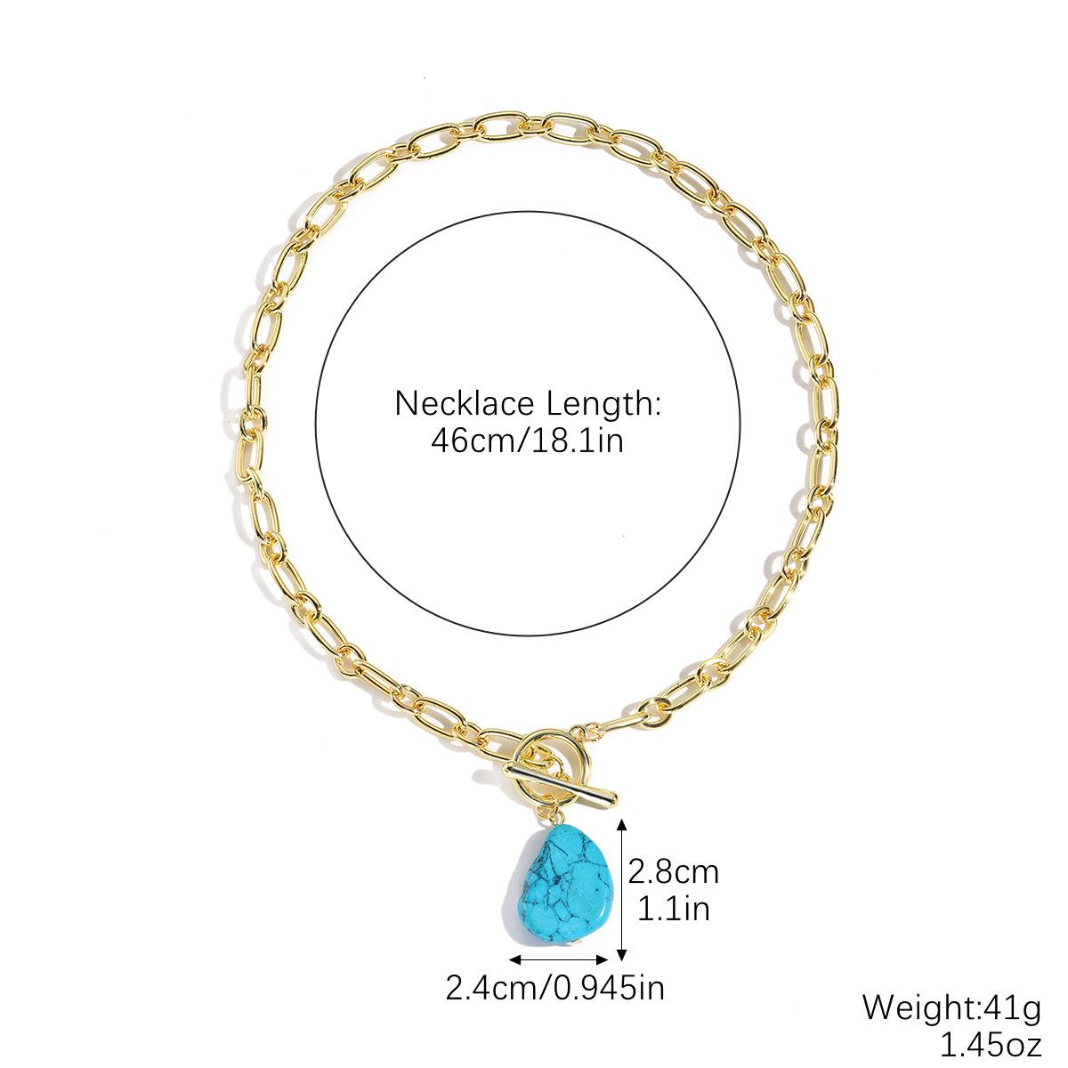 

Новый модный кулон из зеленого камня с высококачественными аксессуарами из натурального камня для женских цепочек. Ожерелье из зеленого камня в богемном стиле. 46 cm темно-бирюзовый