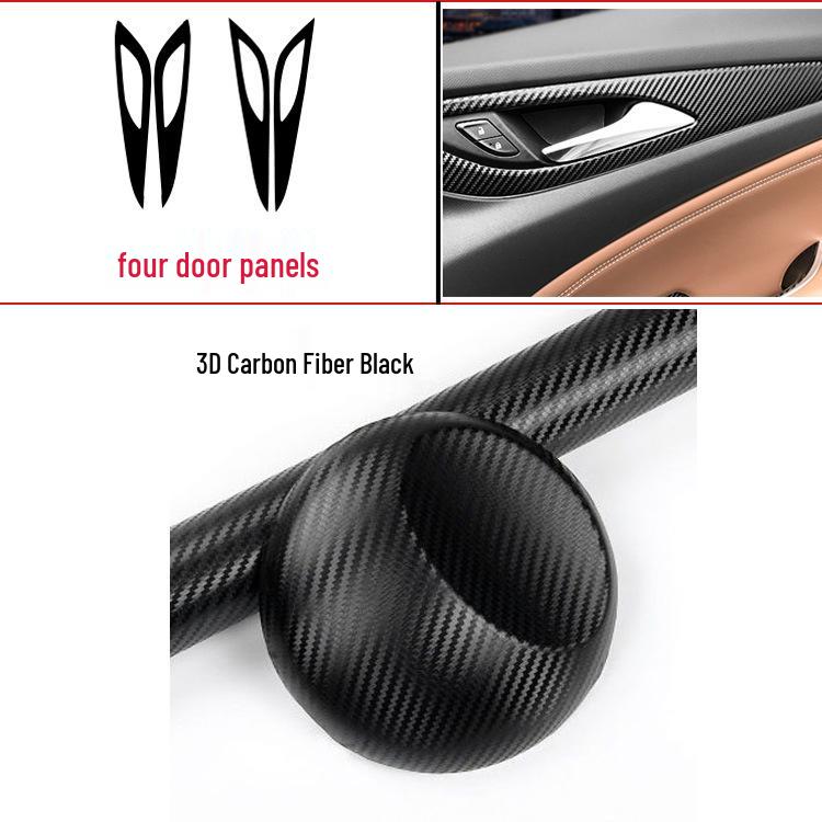 Buick Regal 2020-21 GS Center Console Carbon Fiber Shifter Wrap Interior Sticker