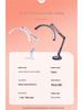 16" Half-Moon U-Shaped LED Clip-On Stand Light for Eye Protection and Permanent Makeup
