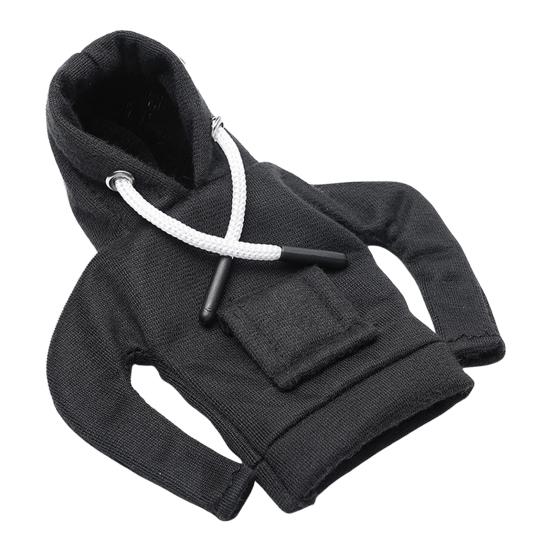 Desk Goose Hoodie Costume Adjustable Hooded Sweater for 7" Doll Mini Porch Goose Costume with Pocket Decorative Gift for Enthusiasts