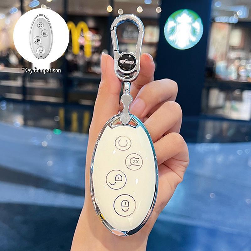 BYD Song Max/Yuan/Qin Pro/EV360/S7 Klasický kryt klíče od auta s přezkou.