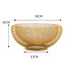 Iron Fruit Basket Modern Minimal Metal Snack Tray Coffee Table Centerpiece For Living Room Couples Christmas Gift