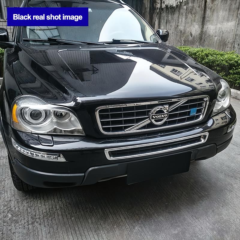 Adesivo Emblema Griglia Auto 3D Griglia Anteriore Lettere Blu Nero Decalcomanie Decorazione Per Volvo XC60 XC90 S60 S80 V60 C70 S40 C30