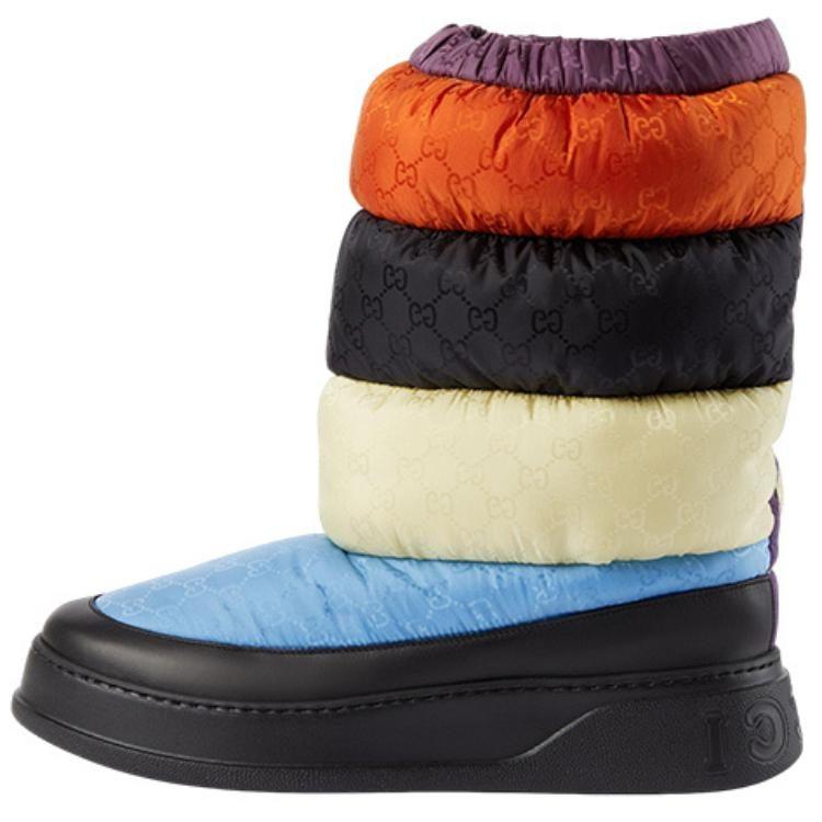Gucci Padded Snow Boot 'Black Multi-Color' 724046 FABHX 4946