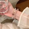 1Set Chinese Style Advanced Sense Rose Flower Beaded Bracelet For Women Girls Luxury High-End Vintage Bracelet Accessories Gifts