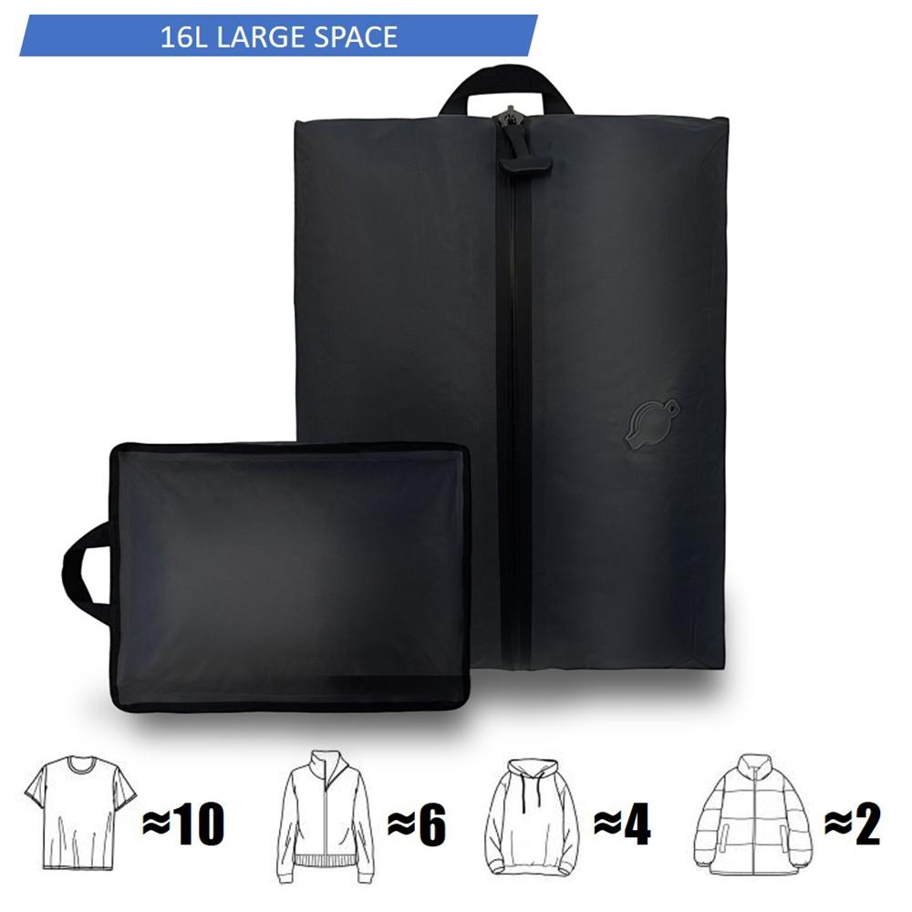 Luggage Vacuum Compression Bag for Clothes, Backpacks and Boarding Bags, Travel Vacuum Sealed Bag for Riding Travel Business