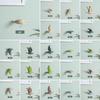 3D Ceramic Bird Creative Wall Sticker Hanging Nordic Home Wall Decor Living Room Animal Statue TV Background Mounted Swallows
