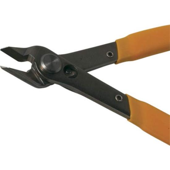 TOP Industrial Micro Lead Wire Nippers with Cuts Copper Made in (TOP) Shears, Spring, 1.2mm Wire, Japan, MS-120