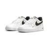 Nike Force 1 LV8 PreSchool 'Metallic Swoosh Pack - White' (Unisex) White / Metallic Gold / White / Black Kids' Skateboarding Shoes DM3386 100