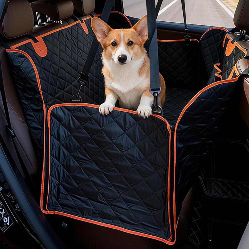 Pet Car Mat Anti-Slip Foldable Comfortable Auto Pet Blanket Dog Seat Cover Car Protector For Vehicle SUV Truck Travel