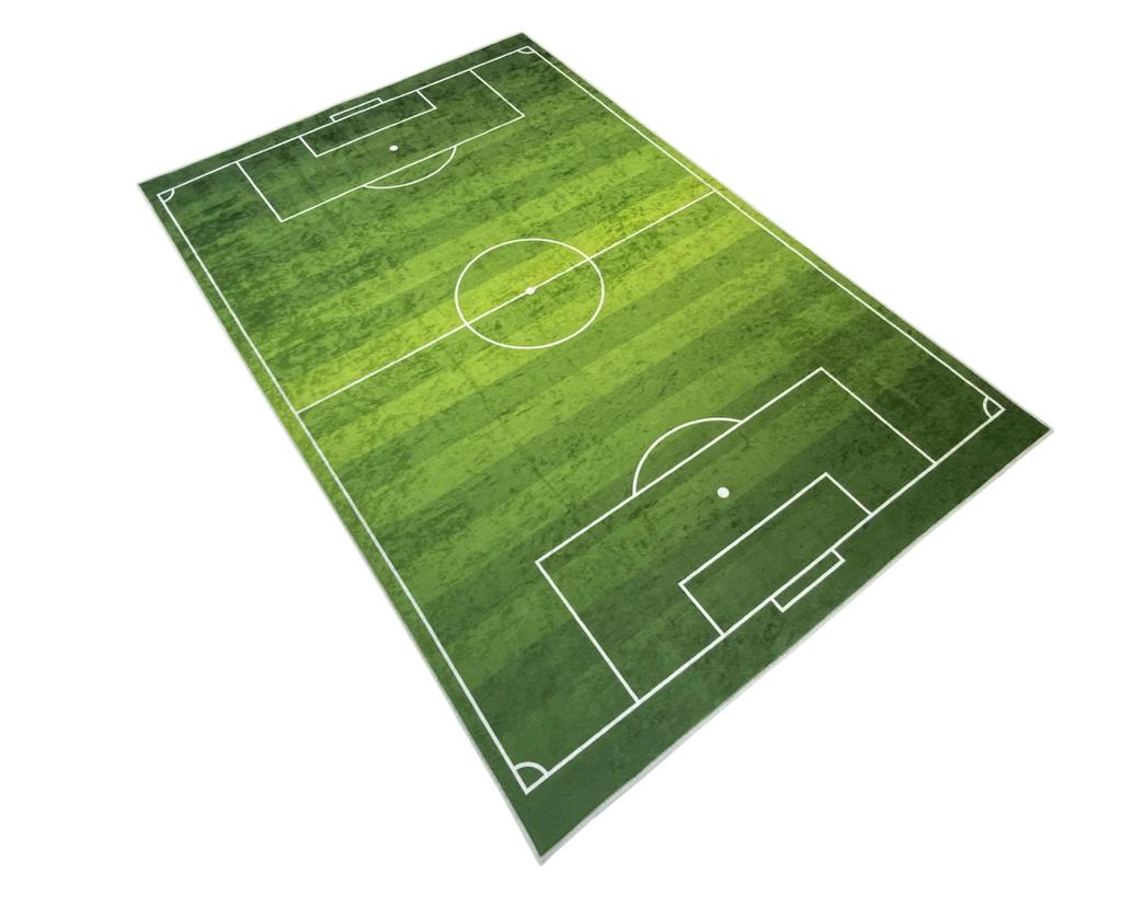 Soccer Sports Rug Sports Grass Soccer Field Carpet for Living Room Home Decor Large Area Rugs Children's Play Non-Slip Floor Mat