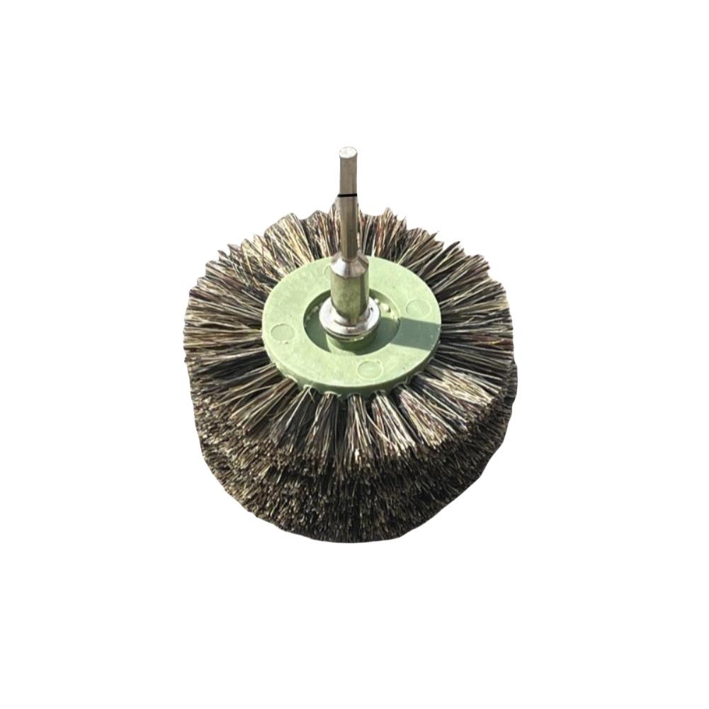 Cleaning Wheel Horsehair Brush Polishing Brush Easy Installation