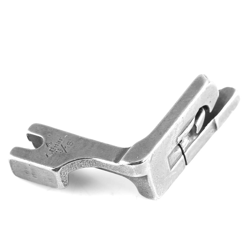 

Универсальная промышленная одноигольная швейная машина с толстой платформой и прижимной лапкой для роликового подгиба (8.0MM) 4.8mm