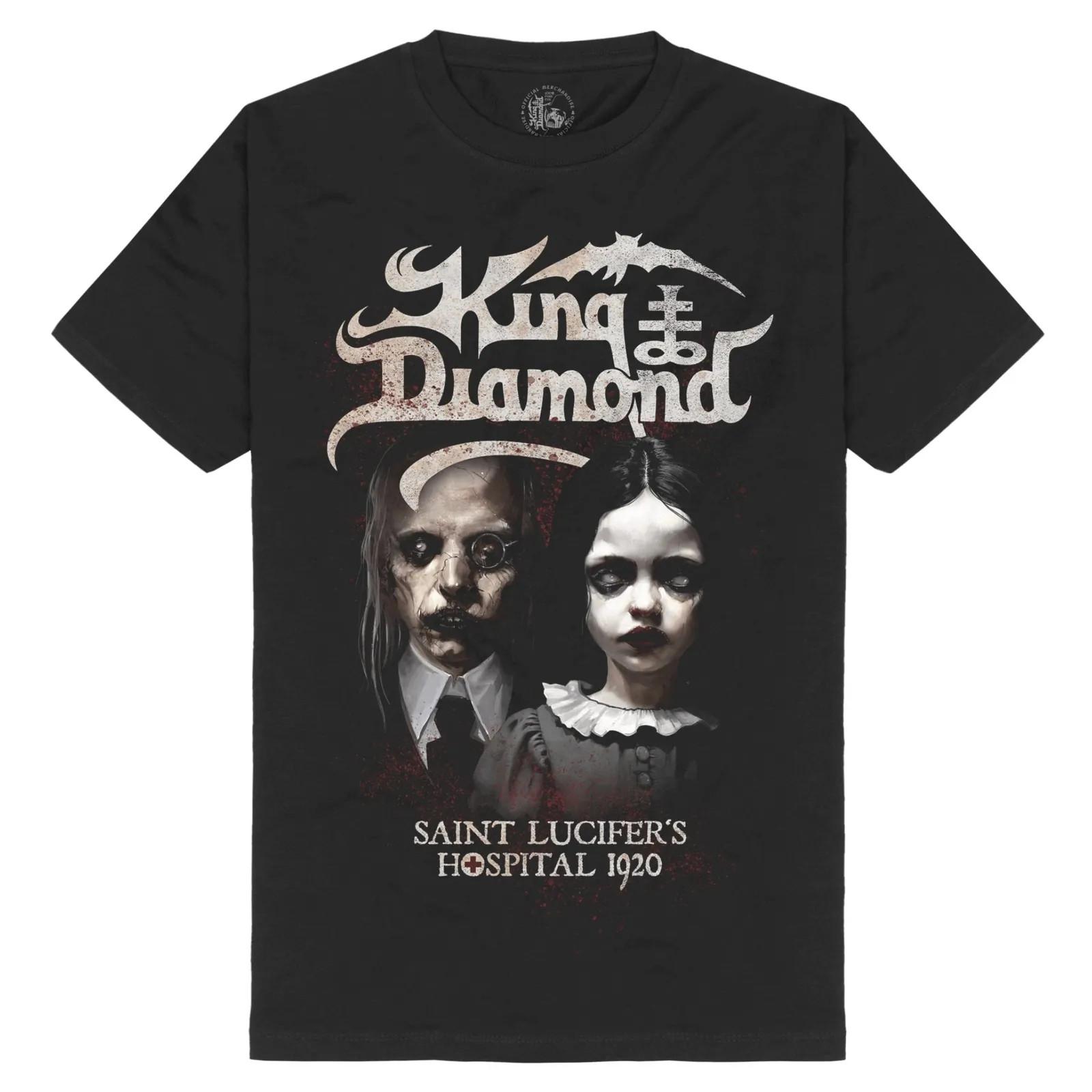 King Diamond Saint Lucifers Hospital T-Shirt Official Heavy Metal Band Tee Shirt S