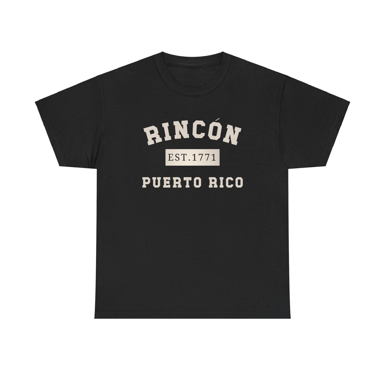 Rincon Puerto Rico T shirt Unisex Puerto Rico Cotton Tee Shirt Surfing Shirt S