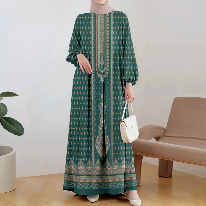 

Женская базовая длинная юбка в полоску, винтажный мусульманский стиль, подходит для торжеств и банкетов, модная, длинная, 2025 4XL золотой