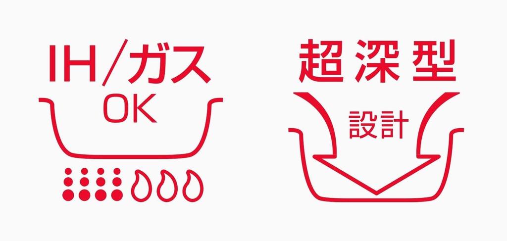 Thermos Oală din seria durabilă cu mâner detașabil 24 cm roșu compatibil cu IH R Stir-Fry KVA-024D