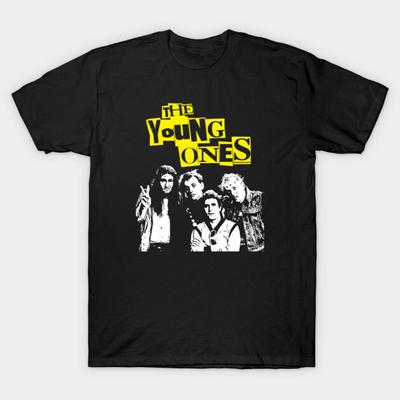 Asian Size Cotton Unisex Tshirt Print T-shirt The Young Ones T-shirt No-Cut Print Regular Fit