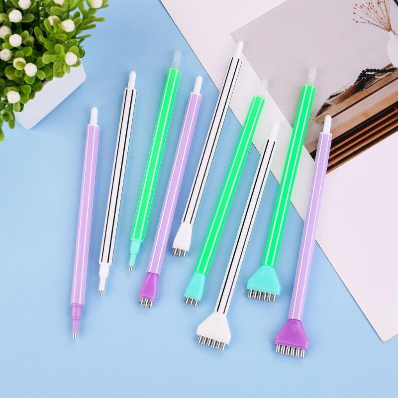 Vakuumpärlspenna Ersättningsset Med Automatisk Upphämtning Flera Spetsar Verktyg För Strass Konst Hantverk