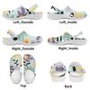 Art Printed EVA Garden Clogs Unisex Lightweight Ventilated Slip On Garden Yard Home Bathroom Casual Walking Home Slippers Home Use