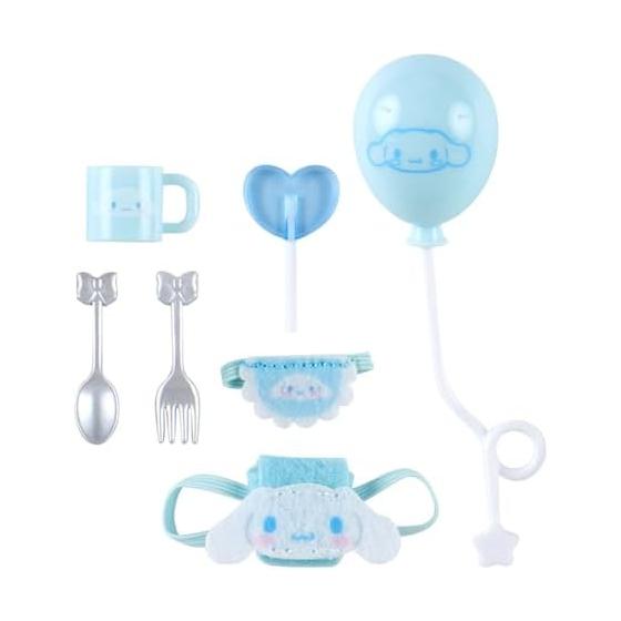 Sanrio (SANRIO) Sanrio Pitatto Friends (Mini) Accessory Set, Dress-up Supplies, Cinnamoroll, Cinnamoroll, 16 X 8 X 2.5cm Character, 604569 SANRIO