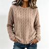 Women's Casual Long Sleeve V-Neck Blouse with Ruffle for Everyday Wear