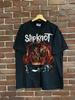 Rare Vintage 00s Slipknot Masks Numetal Band Tee Y2K XL Unisex T-Shirt