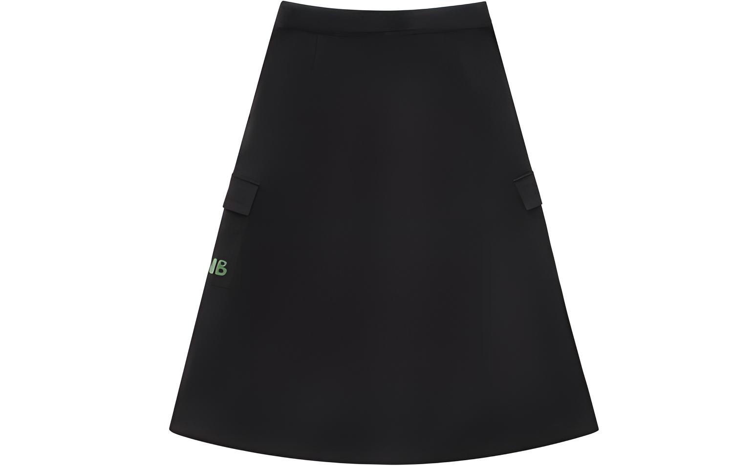 New Balance Casual Long Skirt Women s Black NWA89012-BK M