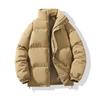 Solid Color Loose Thickened Warm Padded Coat Unisex Couple Oversized Winter Outwear