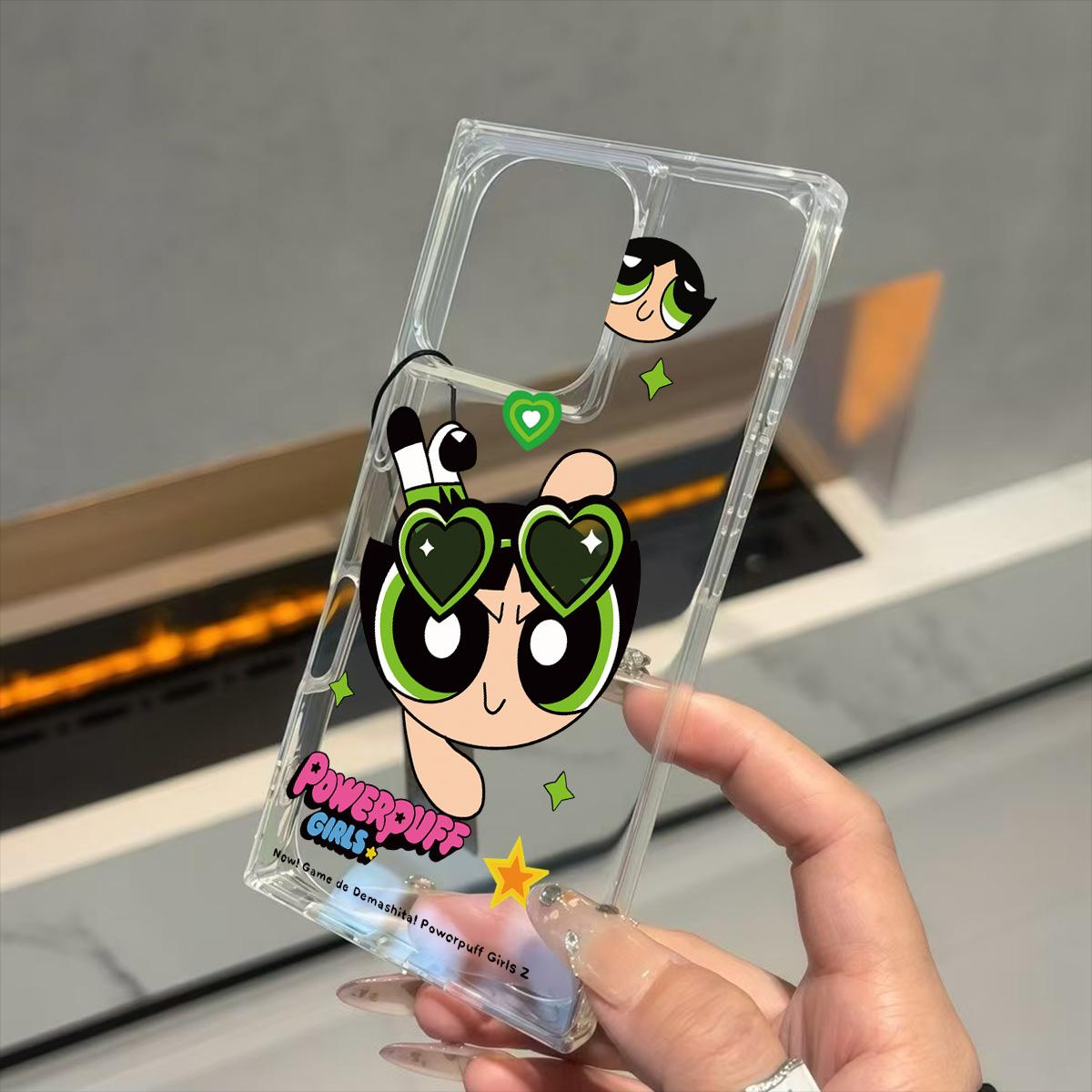 

Clear Square Back Tube Case Protection For iPhone 11 16 ProMax 15 Plus 12 13 14 Pro Max Anti-Oxygen,Heart Eyes Policewoman Pattern Casing iphone 11 ProMax