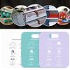 68cm/48cm Plastic Clothes Folding Board Durable Kids Laundry Folder Easy and Fast Shirt Folding Board Home Storage Tool for Kids