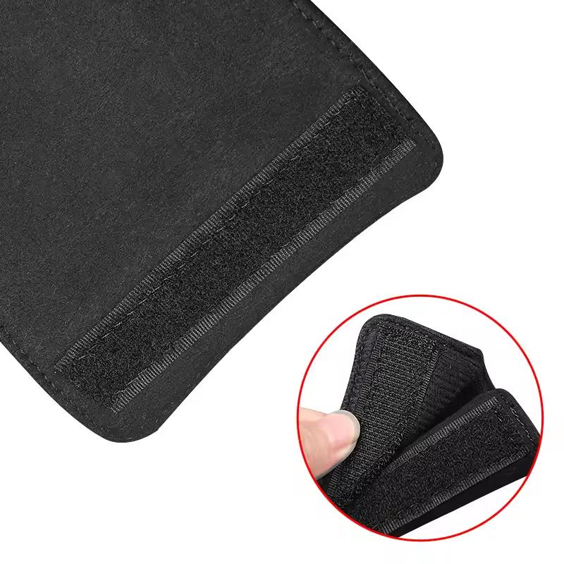 OANW5 2Pcs Suede Car Trunk Side Divider Storage Board Accessories For BMW 3 4 5 Series X3 X4 G20 F30 G30 F10 G01 G32 G22 M Performance