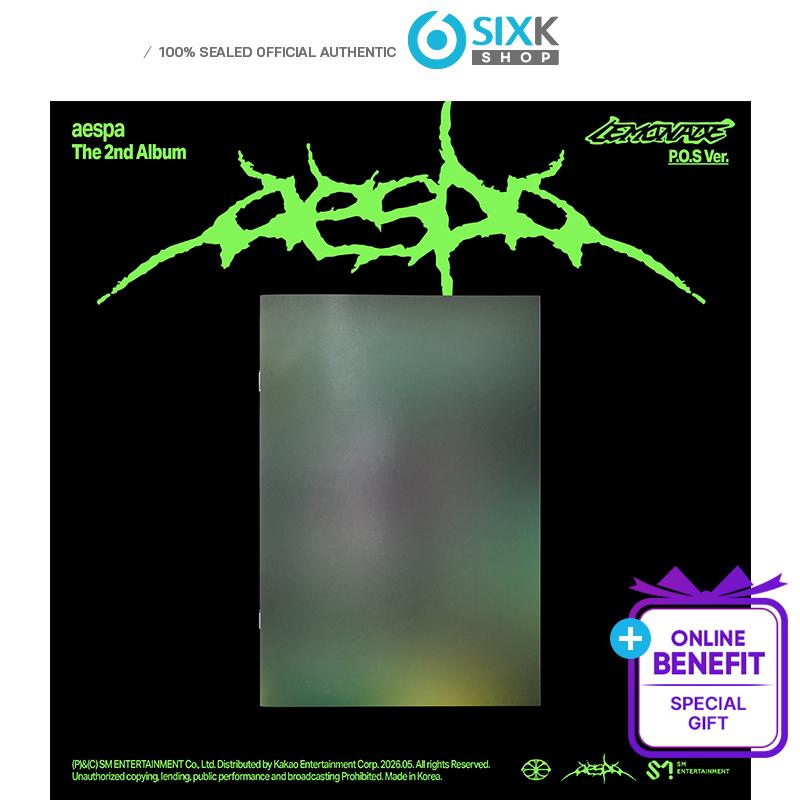 [Предзаказ] aespa - 2-й Альбом [LEMONADE] P.O.S Вер. [NO POB]