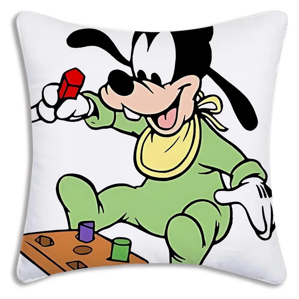 Cartoon  Kawaii D-Goofy Pillow Covers Cartoon Sofa Decorative Home Printing  Cute Cushion Cover