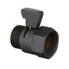 Shut Off Valve Shower Valve Pressure Regulator Shower Head Solid Brass Junction Water Flow Control Water Saver