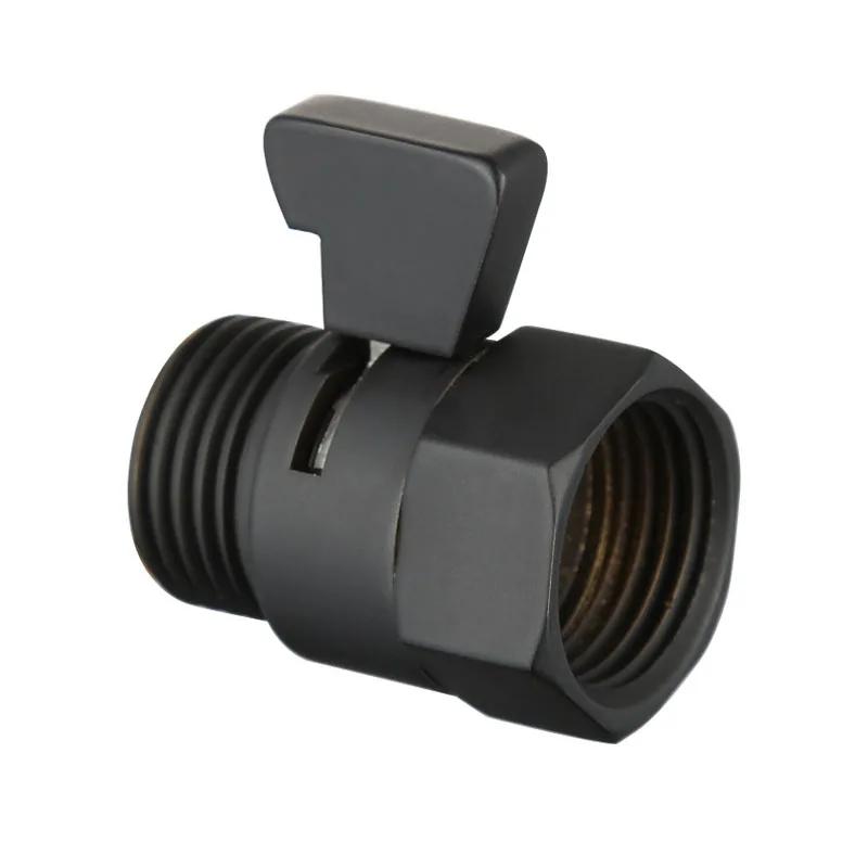 Shut Off Valve Shower Valve Pressure Regulator Shower Head Solid Brass Junction Water Flow Control Water Saver