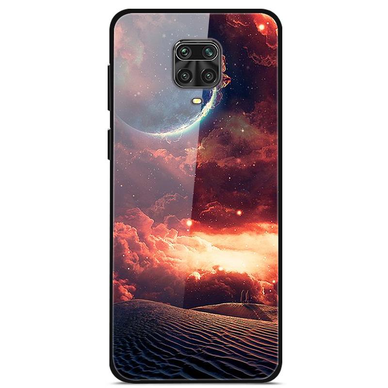 Tempered Glass Case For Xiaomi Redmi Note 9S Cover Soft Bumper Hard Glass Case For Xiaomi Redmi Note 9 S 9S Pro Max Phone Case