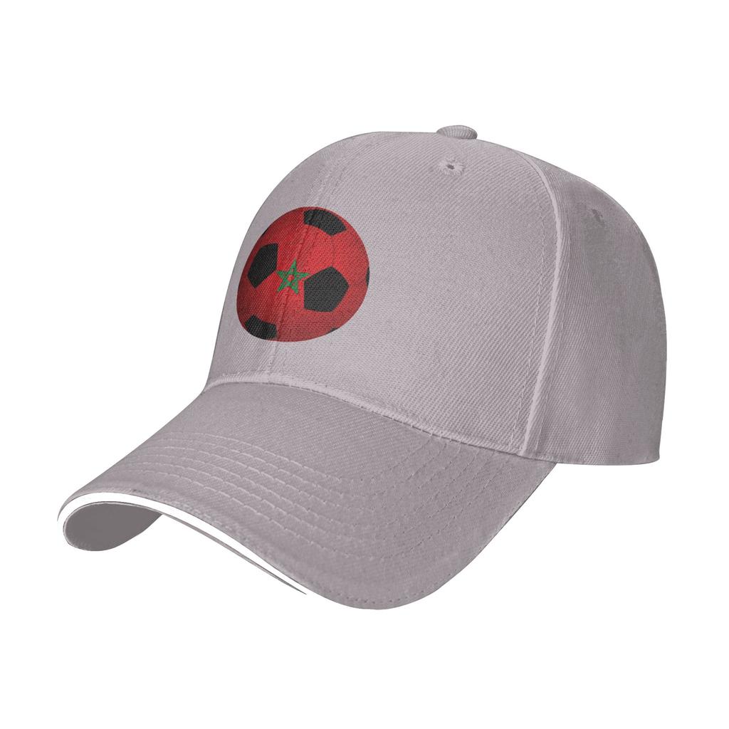 Soccer Moroccan Morocco Flag Men's Women's Baseball Cap New Outdoor Cap  Fashion Sports Hats Summer Adjustable Hat