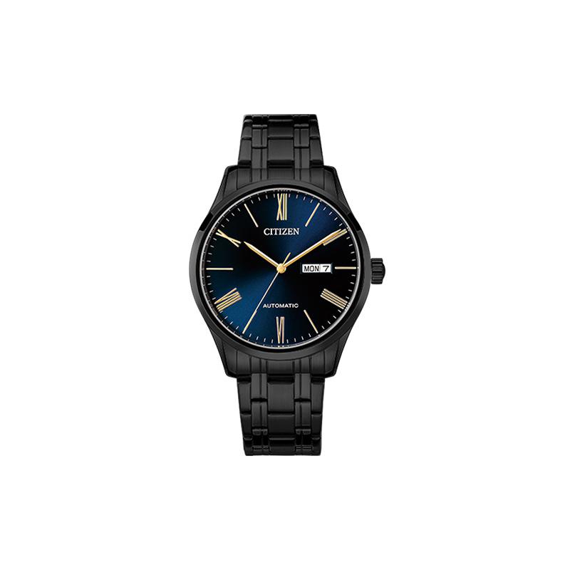 

CITIZEN Mechanical Watch Series Steel Strap Fashionable Casual Men s Watch Automatic Steel Strap Men s Watch Blue Dial NH8365-86M- синій