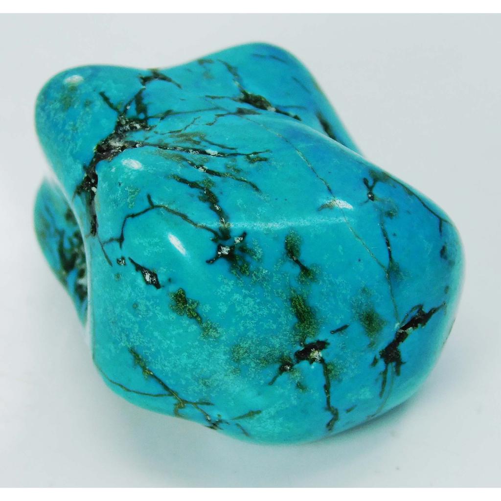 Blue Turquoise Rough 90 Carat Natural Arizona Slab CERTIFIED Loose Gemstone