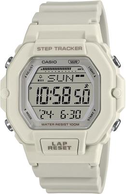 Digitale Uhr Schrittzähler mit Schrittzählfunktion Mattes Elfenbein Überseemodell [Casio] LWS-2200H-8AV Damen [Artikel]