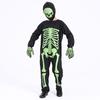 Kids Horror Luminous Skeleton Clothes Classic Halloween Cosplay Costumes Party