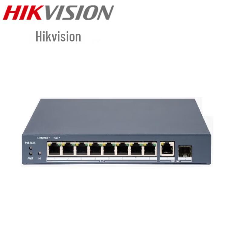 

Hikvision 9-Port 100Mbps PoE Managed Switch