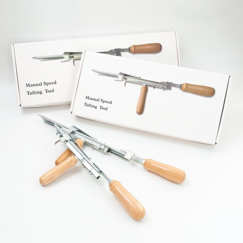 Rug Tufting Knitting Machine Adjustable Manual Tufting Carpet Tools For Household Handmade Carpet Making Beginners Starters Kit