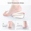 Silicone Height-Increasing Insole for Loafers and Boots - Comfortable, Invisible Half Pad for Men & Women