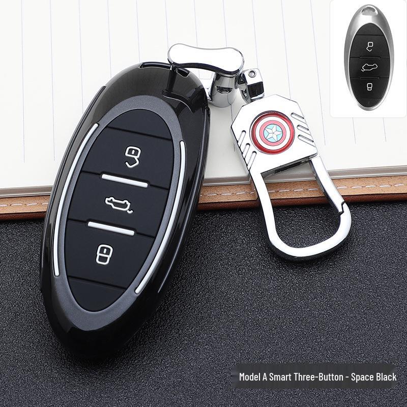 Bestune Marvel Car Key Cover: Stylish, Personalized Remote Case with Buckle Design