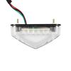 LED Tail Brake Light, LED Motorcycle Rear Tail Light, Stop Running Tail Light, Brake