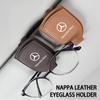 Universal Car Eyeglasses Sun Visor Glasses Holder Organizer Clip For Mercedes Benz W211 W124 W176 W177 C260 C300 GLC CLE CLA