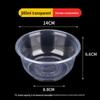 ZISIZ Disposable Plastic Bowls