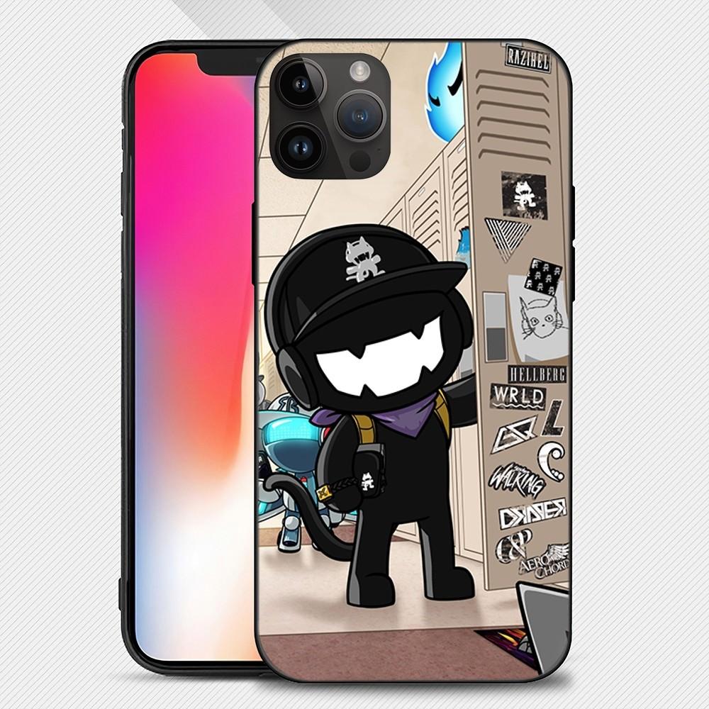 Music-Monstercats Poster Art Phone Case iphone15 14 13 12 11 Pro Max Mini X 7 8 Soft Case